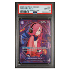 VINSMOKE REIJU #031 SPECIAL ALTERNATE ART PSA 10 - Front