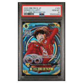 MONKEY D. LUFFY #109 PCC -ONE PIECE DAY'24- PSA 10 - Front