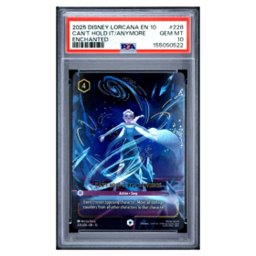 CAN'T HOLD IT/ANYMORE #228 ENCHANTED PSA 10 - Front