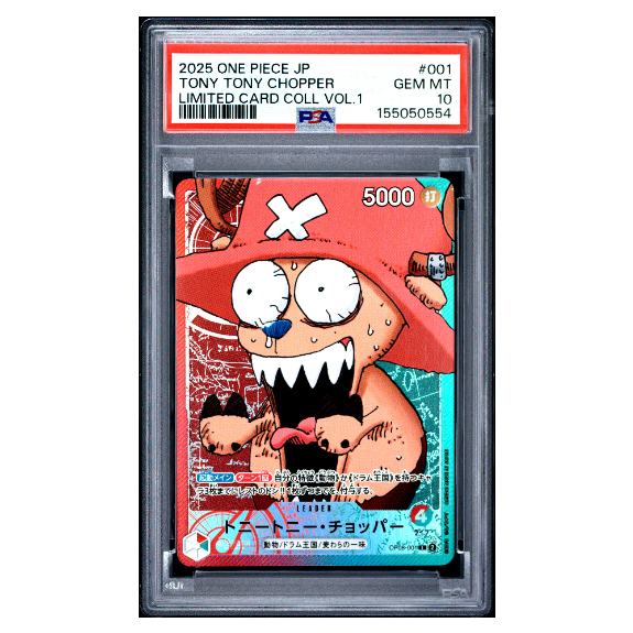 TONY TONY CHOPPER #001 PSA 10 - Front