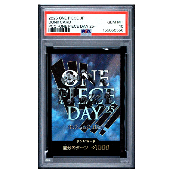 DON!! CARD PSA 10 - Front
