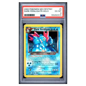 DARK FERALIGATR-HOLO #5 PSA 6 - Front
