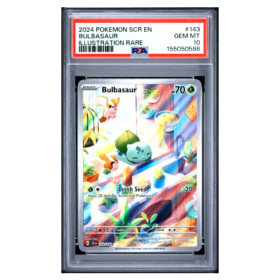 BULBASAUR #143 ILLUSTRATION RARE PSA 10 - Front