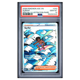 SURFER #293 SPECIAL ILLUSTRATION RARE PSA 10 - Front