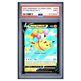 FLYING PIKACHU V #006 PSA 9 - Front