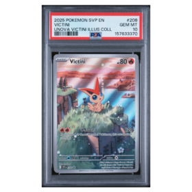 VICTINI #208 UNOVA VICTINI ILLUS COLL PSA 10 - Front