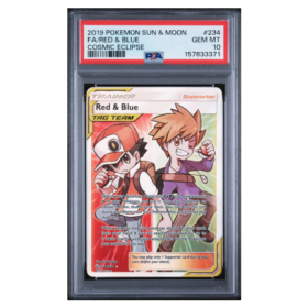 FA/RED & BLUE #234 COSMIC ECLIPSE PSA 10 - Front