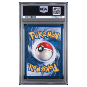 HITMONLEE-HOLO #7 1ST EDITION PSA 9 - Back