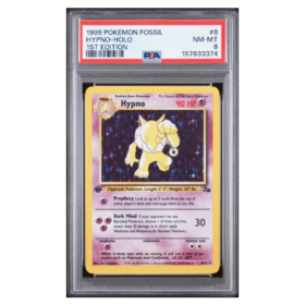 HYPNO-HOLO #8 1ST EDITION PSA 8 - Front