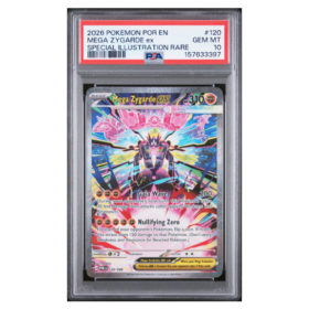 MEGA ZYGARDE ex #120 SPECIAL ILLUSTRATION RARE PSA 10 - Front