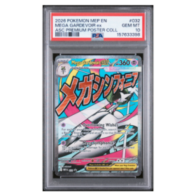 MEGA GARDEVOIR ex #032 ASC PREMIUM POSTER COLL PSA 10 - Front