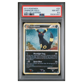 UMBREON-HOLO #22 CALL OF LEGENDS PSA 8,5 - Front