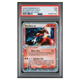 BLAZIKEN EX-HOLO #89 PSA 7 - Front