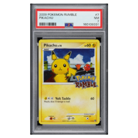 PIKACHU #7 PSA 7 - Front