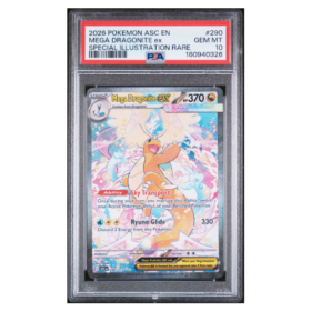 MEGA DRAGONITE ex #290 SPECIAL ILLUSTRATION RARE PSA 10 - Front