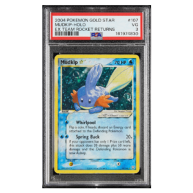 MUDKIP-HOLO #107 EX TEAM ROCKET RETURNS PSA 3 - Front