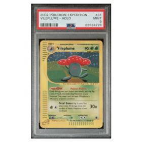 VILEPLUME-HOLO #31 PSA 9 - Front