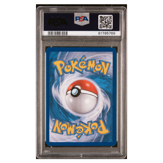 FA/ZEKROM #115 LEGENDARY TREASURES PSA 9 - Back