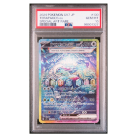 TERAPAGOS ex #130 SPECIAL ART RARE PSA 10 - Front