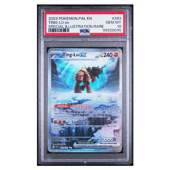TING-LU ex #263 SPECIAL ILLUSTRATION RARE PSA 10 - Front