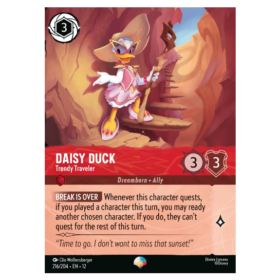 Daisy Duck - Trendy Traveler - Foil [Wilds Unknown]