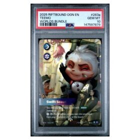 TEEMO #263a WORLDS BUNDLE PSA 10