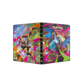 Pokemon TCG Portfolio 9-P Mega Charizard X & Mega Lopunny
