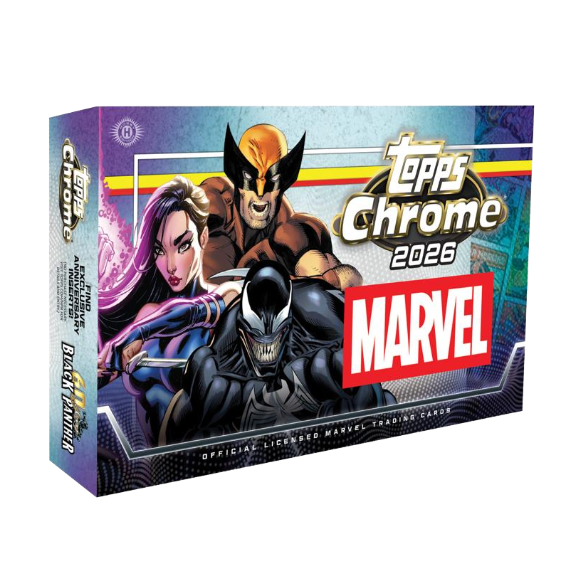 Topps Chrome Marvel Comics 2026 Hobby Box