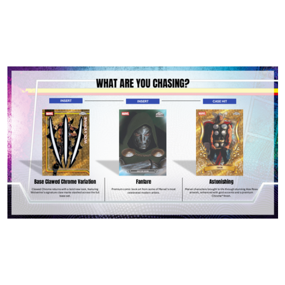 Topps Chrome Marvel Comics 2026 Value Box - Image 21