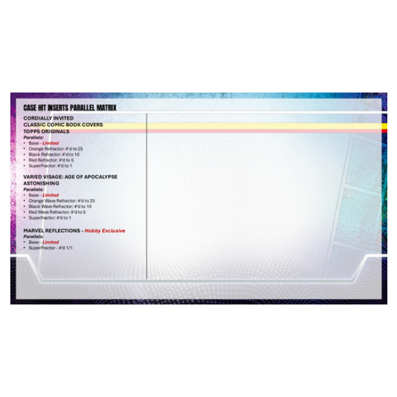 Topps Chrome Marvel Comics 2026 Value Box - Image 26