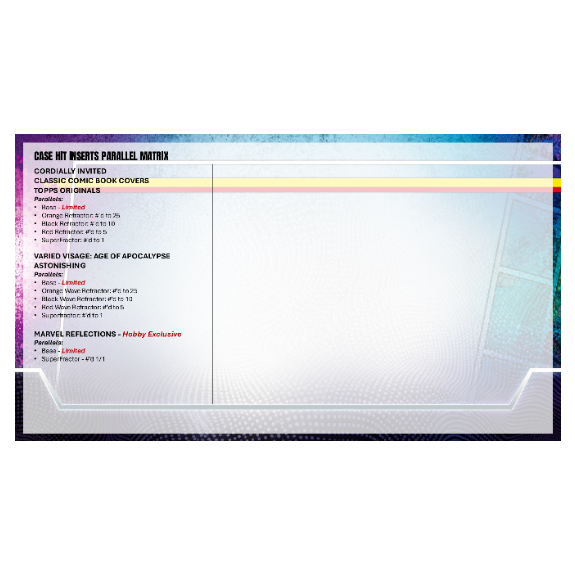 Topps Chrome Marvel Comics 2026 Mega Box - Image 26
