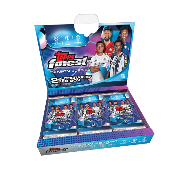 Topps Finest UEFA Champions League 2025/26 - Hobby Box