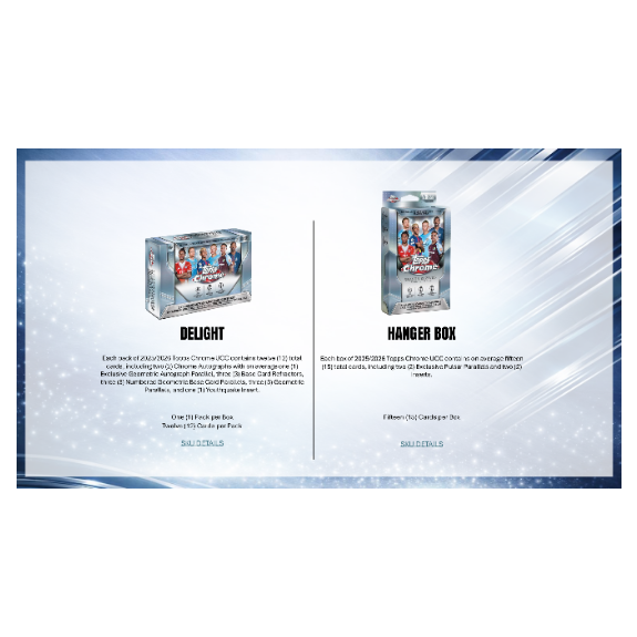 Topps Chrome UEFA Club Competitions 2025/26 - Hobby Box - Image 5