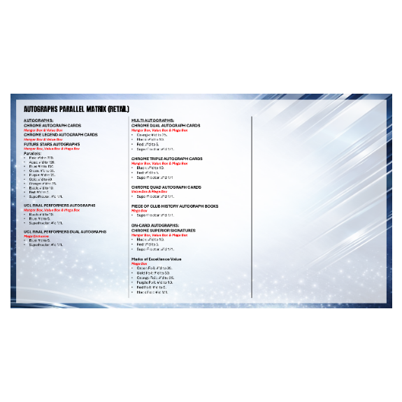 Topps Chrome UEFA Club Competitions 2025/26 - Hobby Box - Image 13