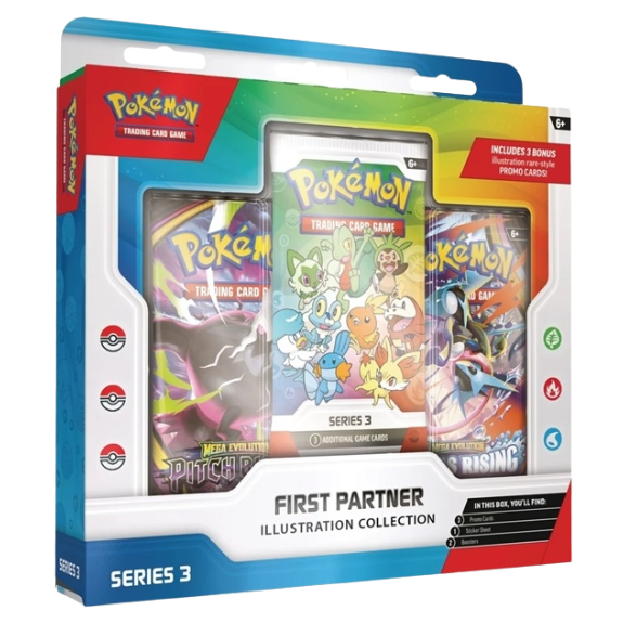 Pokémon TCG: First Partner Illustration Collection – Series 3 | Hoenn, Kalos & Paldea