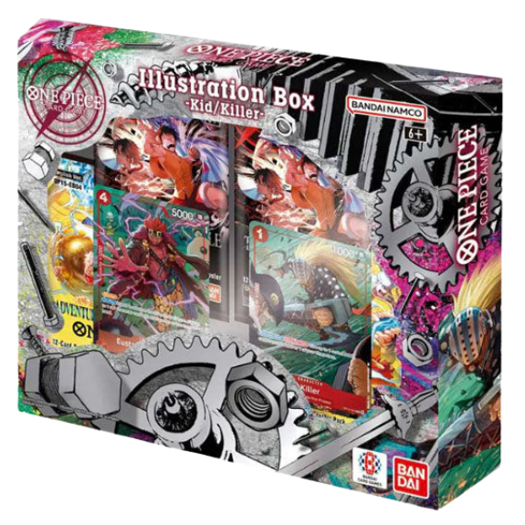 One Piece Card Game: Illustration Box - Kid/Killer - Vol. 8 - IB-08