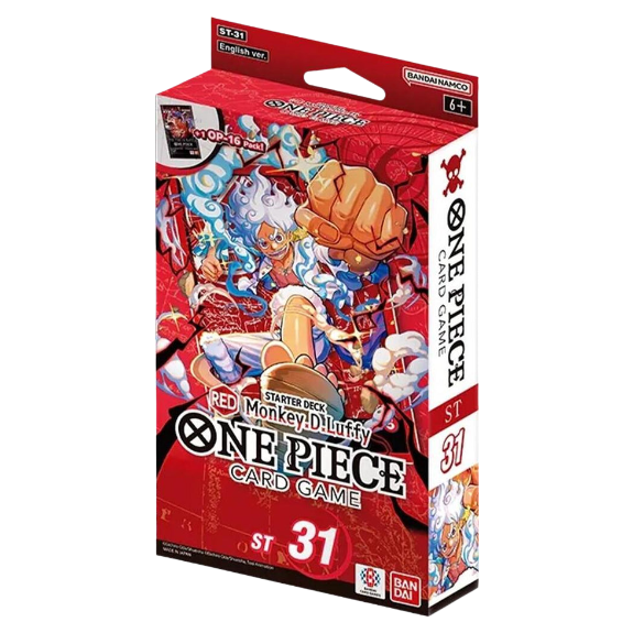 One Piece: Card Game - RED Monkey.D.Luffy Starter Deck St-31 (Eng)