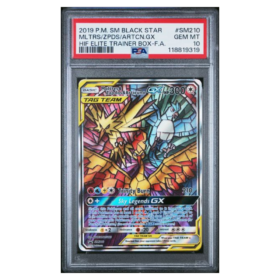 MLTRS/ZPDS/ARTCN.GX #SM210 HIF ELITE TRAINER BOX-F.A. PSA 10 - Front