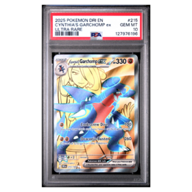 CYNTHIA'S GARCHOMP ex #215 ULTRA RARE PSA 10 - Front