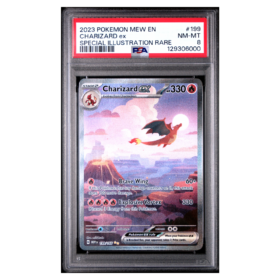 CHARIZARD ex #199 SPECIAL ILLUSTRATION RARE PSA 8 - Front