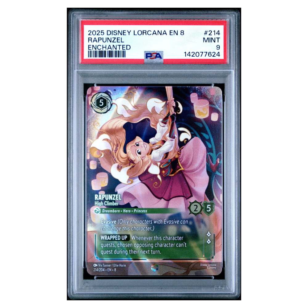 RAPUNZEL #214 ENCHANTED PSA 9 - Front
