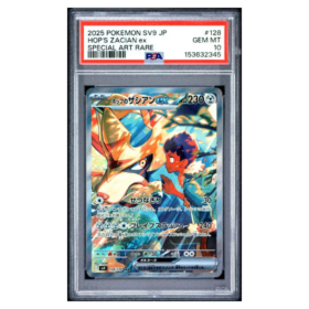 HOP'S ZACIAN ex #128 SPECIAL ART RARE PSA 10 - Front