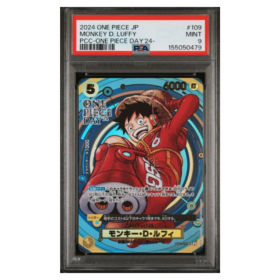 MONKEY D. LUFFY #109 PCC -ONE PIECE DAY'24- PSA 9 - Front