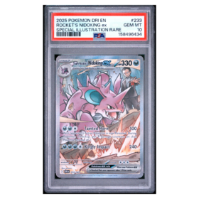 ROCKET'S NIDOKING ex #233 SPECIAL ILLUSTRATION RARE PSA 10 - Front