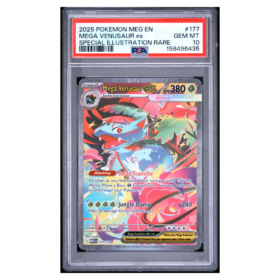 MEGA VENUSAUR ex #177 SPECIAL ILLUSTRATION RARE PSA 10 - Front