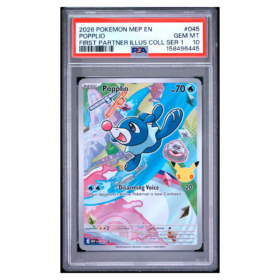 POPPLIO #045 FIRST PARTNER ILLUS COLL SER 1 PSA 10 - Front