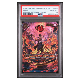SABO #014 SPECIAL ALTERNATE ART PSA 10 - Front