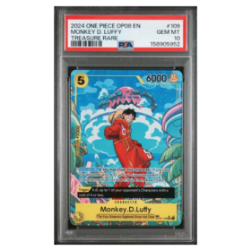 MONKEY D. LUFFY #109 TREASURE RARE PSA 10 - Front