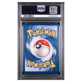 ROCKET'S SCYTHER EX #102 TEAM ROCKET RETURNS-HOLO PSA 6 - Back