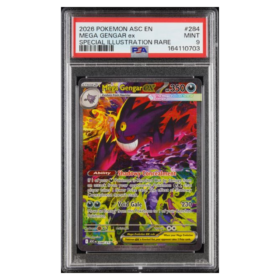 MEGA GENGAR ex #284 SPECIAL ILLUSTRATION RARE PSA 9 - Front